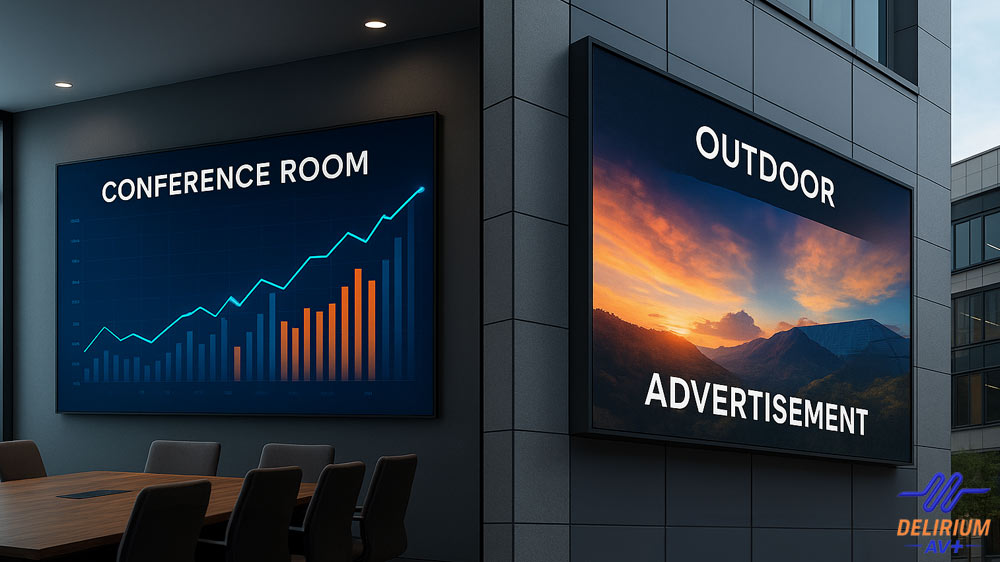 Comparatif de la technologie dvLED - Intérieur vs Extérieur