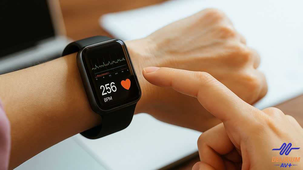 Montre intelligente pour l'activité physique.